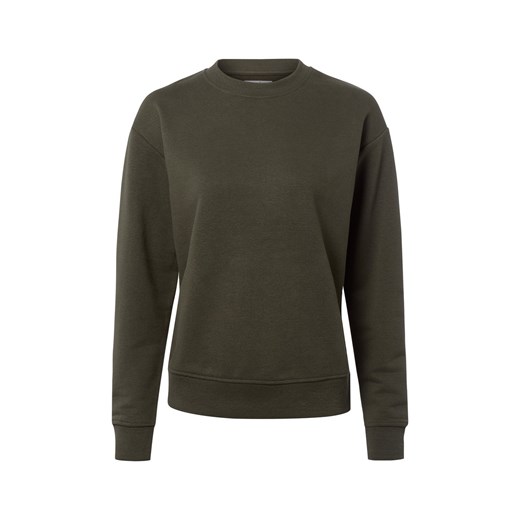 Marie Lund Damska bluza nierozpinana Kobiety khaki jednolity ze sklepu vangraaf w kategorii Bluzy damskie - zdjęcie 185059467