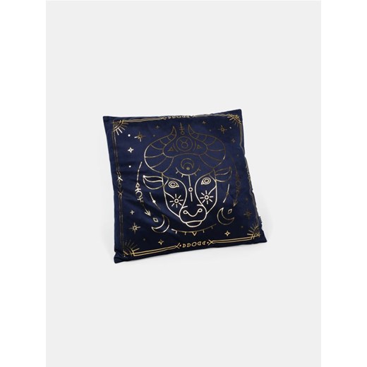 Sinsay - Poduszka ze znakiem zodiaku - byk - granatowy ze sklepu Sinsay w kategorii Dom - zdjęcie 185060798