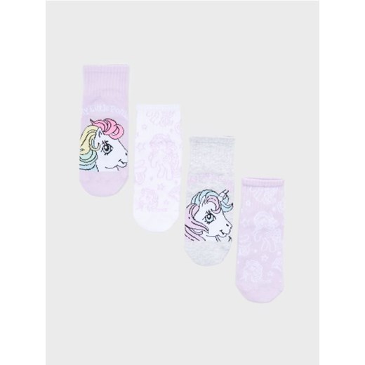 Sinsay - Skarpetki 4 pack My Little Pony - wielobarwny ze sklepu Sinsay w kategorii Skarpetki dziecięce - zdjęcie 185060868