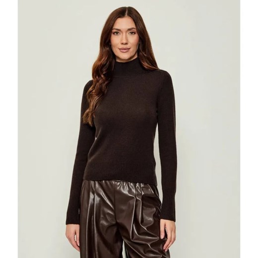 Marella SPORT Wełniany golf FIBRA | Slim Fit | z dodatkiem kaszmiru ze sklepu Gomez Fashion Store w kategorii Swetry damskie - zdjęcie 185061098