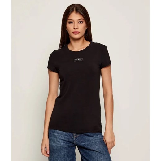 Armani Exchange T-shirt | Slim Fit ze sklepu Gomez Fashion Store w kategorii Bluzki damskie - zdjęcie 185061108