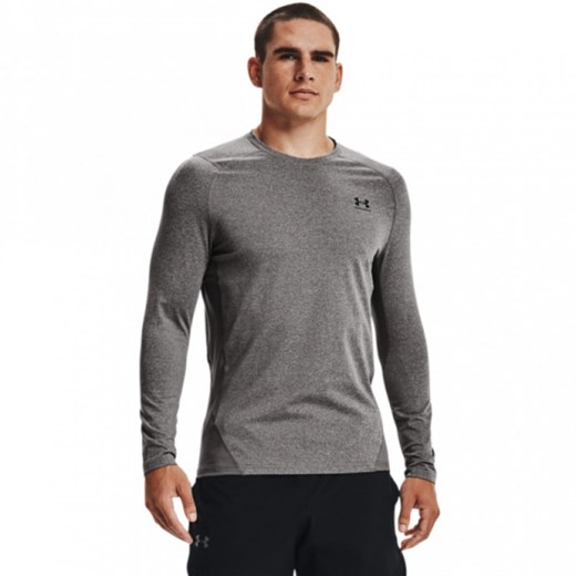 Męski longsleeve treningowy UNDER ARMOUR UA CG Armour Fitted Crew ze sklepu Sportstylestory.com w kategorii T-shirty męskie - zdjęcie 185062377