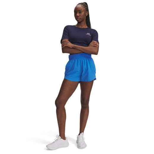 Damskie spodenki treningowe Under Armour UA Vanish 3in Short - niebieskie ze sklepu Sportstylestory.com w kategorii Szorty - zdjęcie 185062457