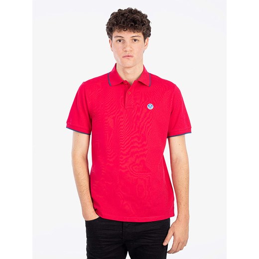 North Sails Koszulka polo w kolorze różowym ze sklepu Limango Polska w kategorii T-shirty męskie - zdjęcie 185062666