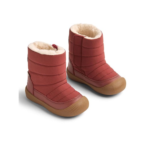 Wheat Botki zimowe w kolorze czerwonym 22 okazyjna cena Limango Polska