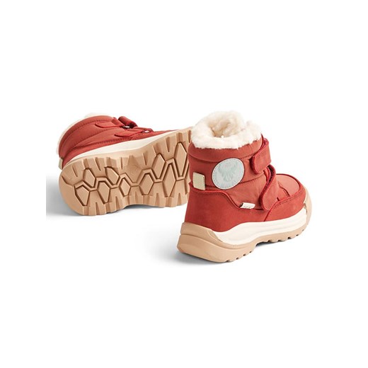 Wheat Botki zimowe w kolorze czerwonym 30 wyprzedaż Limango Polska