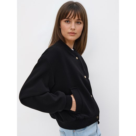 Mohito - Kurtka bomberka - czarny Mohito 36 Mohito wyprzedaż