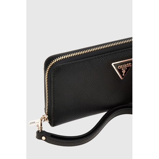 GUESS Czarny portfel damski Laurel Guess outfit.pl