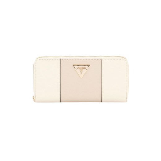 GUESS Beżowy portfel damski Laurel Guess outfit.pl