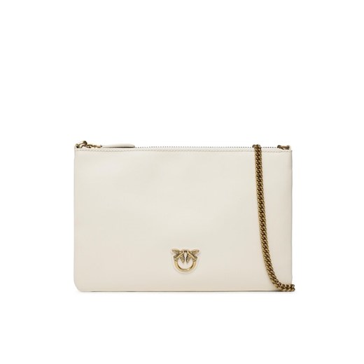 PINKO Torebka Flat Classic PE 23 PCPL 100455 A0F1 Écru ze sklepu MODIVO w kategorii Kopertówki - zdjęcie 185064666