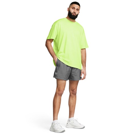 Męskie spodenki  Under Armour UA Essential Volley Short - szare ze sklepu Sportstylestory.com w kategorii Spodenki męskie - zdjęcie 185065735