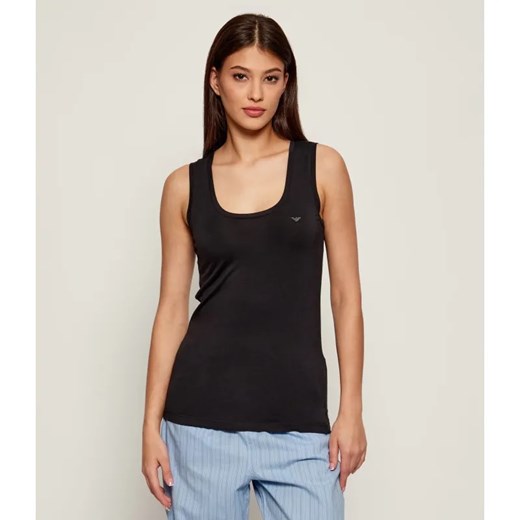 Emporio Armani Top | Slim Fit ze sklepu Gomez Fashion Store w kategorii Bluzki damskie - zdjęcie 185066818