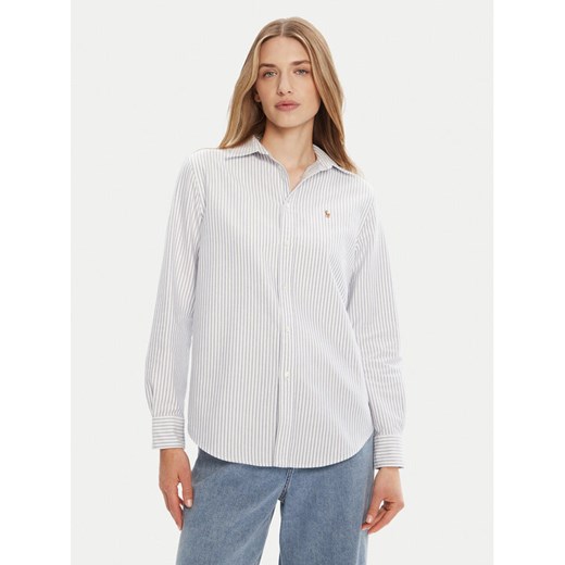 Polo Ralph Lauren Koszula 211971500001 Kolorowy Classic Fit ze sklepu MODIVO w kategorii Koszule damskie - zdjęcie 185066888