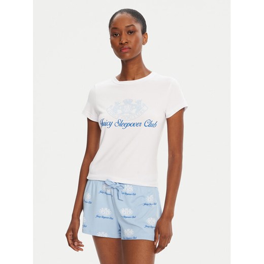 Juicy Couture Piżama Sleepover Club JCLPJ225501 Błękitny Regular Fit ze sklepu MODIVO w kategorii Piżamy damskie - zdjęcie 185066956