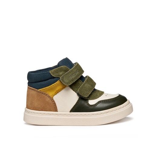 Geox Sneakersy B Nashik B465NA 08522 C1M3X M Khaki ze sklepu MODIVO w kategorii Buty sportowe dziecięce - zdjęcie 185067008