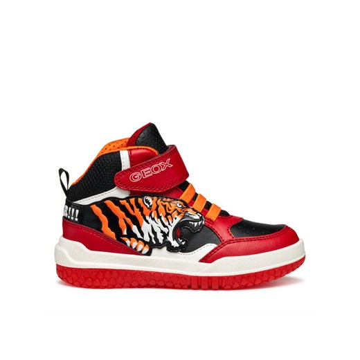 Geox Sneakersy J Buzzerlight J56MCF 054CE C0020 S Czerwony ze sklepu MODIVO w kategorii Buty sportowe dziecięce - zdjęcie 185067068