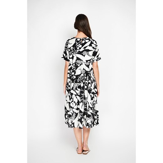 ASSUILI Sukienka w kolorze biało-czarnym 42 okazja Limango Polska