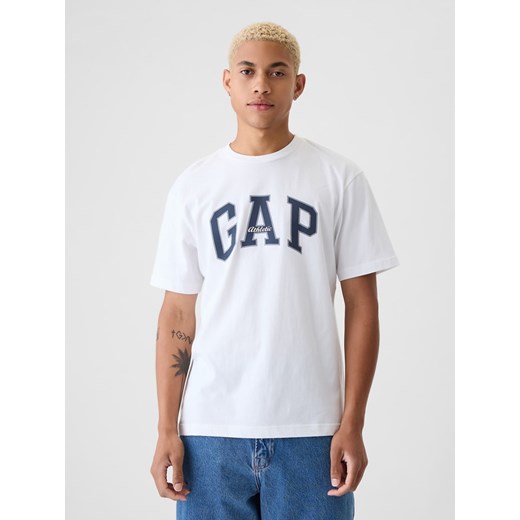 GAP Koszulka w kolorze białym ze sklepu Limango Polska w kategorii T-shirty męskie - zdjęcie 185068849