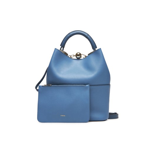 Torebka Furla Sfera S WB01679 BX3169 BG 4245S Niebieski ze sklepu eobuwie.pl w kategorii Torby Shopper bag - zdjęcie 185069097