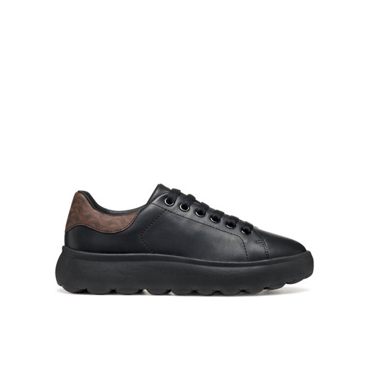 Sneakersy Geox D Spherica Ec4.1 D45TCD 08504 C9229 Czarny ze sklepu eobuwie.pl w kategorii Buty sportowe damskie - zdjęcie 185069129