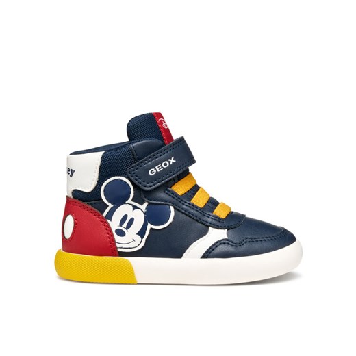 Sneakersy Geox B Gisli B561NB 000BC C0735 S Granatowy ze sklepu eobuwie.pl w kategorii Buty sportowe dziecięce - zdjęcie 185069137