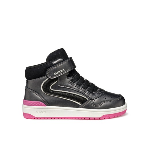 Sneakersy Geox J Washiba J56HXA 000NF C9325 S Szary ze sklepu eobuwie.pl w kategorii Buty sportowe dziecięce - zdjęcie 185069158