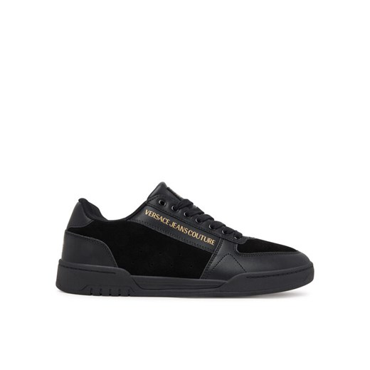 Sneakersy Versace Jeans Couture 79YA3SD4 ZPB39 Czarny ze sklepu eobuwie.pl w kategorii Buty sportowe męskie - zdjęcie 185069159
