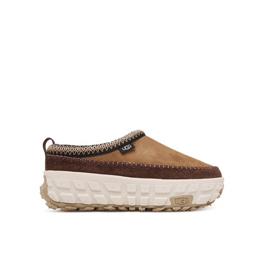 Klapki Ugg W Venture Daze 1155650 Brązowy ze sklepu eobuwie.pl w kategorii Klapki damskie - zdjęcie 185069186