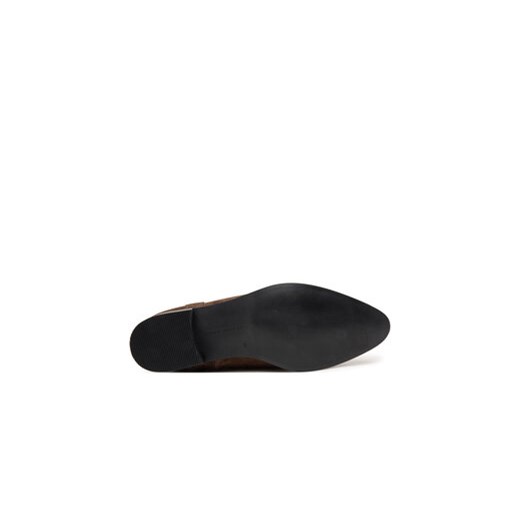 Botki Tommy Hilfiger Pointy Zip Bootie FW0FW08981 Brązowy Tommy Hilfiger 36 eobuwie.pl