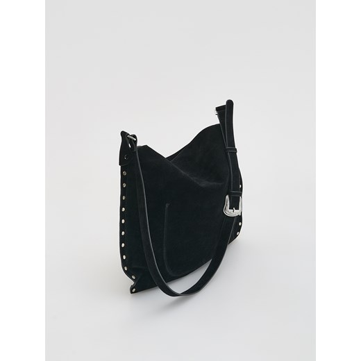 Reserved - Torebka na ramię z ćwiekami - czarny Reserved ONE SIZE Reserved