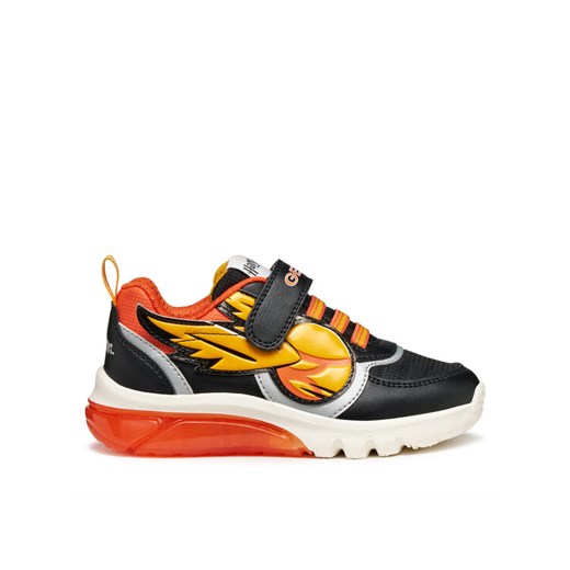 Geox Sneakersy J Ciberdron J56LBH 054FU C0038 M Czarny ze sklepu MODIVO w kategorii Buty sportowe dziecięce - zdjęcie 185070215