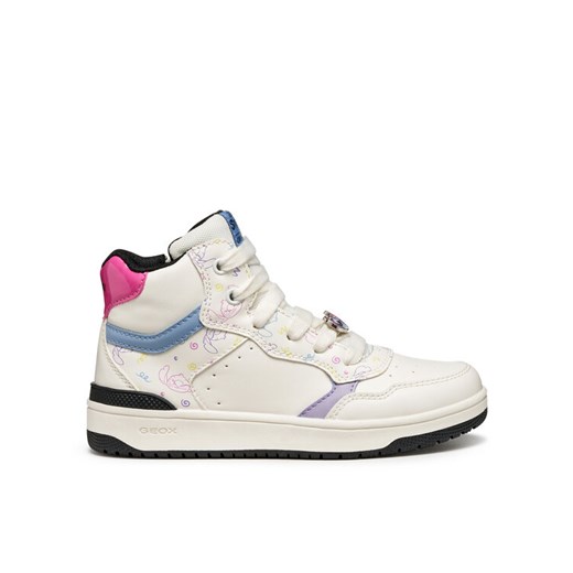 Geox Sneakersy J Washiba J56HXD 05404 C0653 S Biały ze sklepu MODIVO w kategorii Buty sportowe dziecięce - zdjęcie 185070295