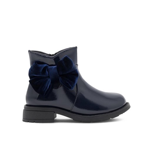 Botki Nelli Blu CS2920-40 Granatowy ze sklepu eobuwie.pl w kategorii Buty zimowe dziecięce - zdjęcie 185070956
