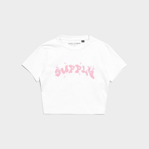 SUPPLY&amp;DEMAND T-SHIRT SUTTON SLM TEE ze sklepu JD Sports  w kategorii Bluzki damskie - zdjęcie 185072099