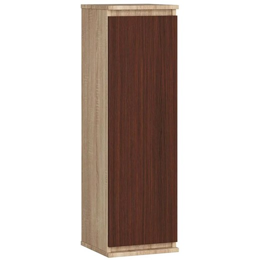 Szafka wisząca do salonu dąb sonoma + wenge T7-L34 ze sklepu Edinos.pl w kategorii Meble - zdjęcie 185072176