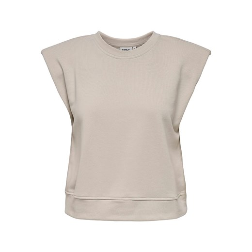 ONLY Bluza w kolorze beżowym ze sklepu Limango Polska w kategorii Bluzy damskie - zdjęcie 185072607