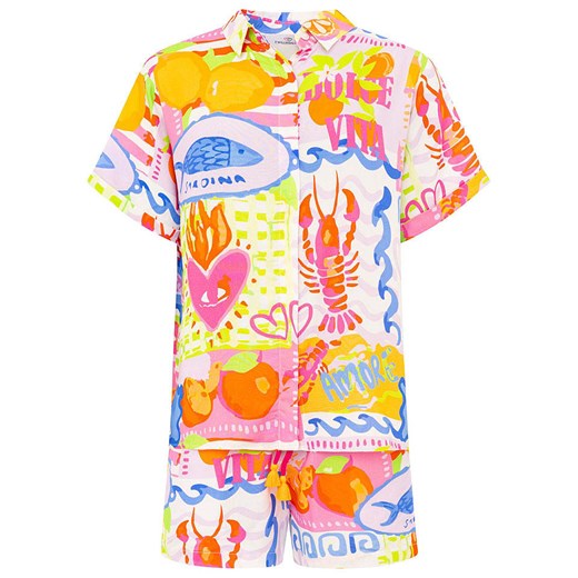 Zwillingsherz 2-częściowy zestaw &quot;Ocean Fruit Mix&quot; ze wzorem ze sklepu Limango Polska w kategorii Komplety i garnitury damskie - zdjęcie 185072609