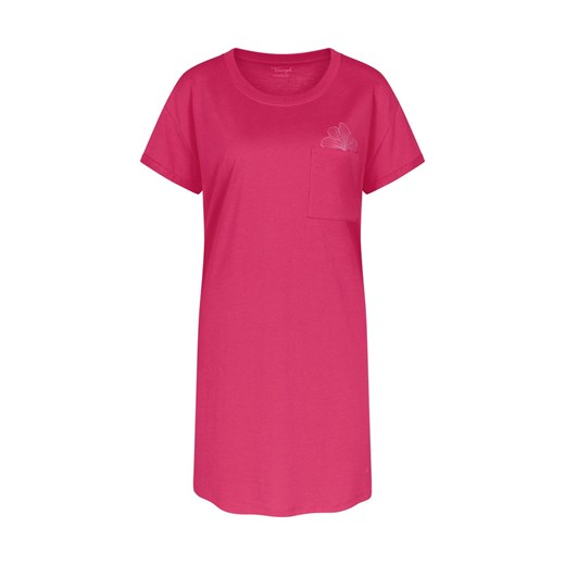 Triumph bawełniana koszula nocna na krótki rękaw Nightdresses 10225066-6653, Kolor fuksja, Rozmiar 36, Triumph ze sklepu Intymna w kategorii Koszule nocne - zdjęcie 185072769