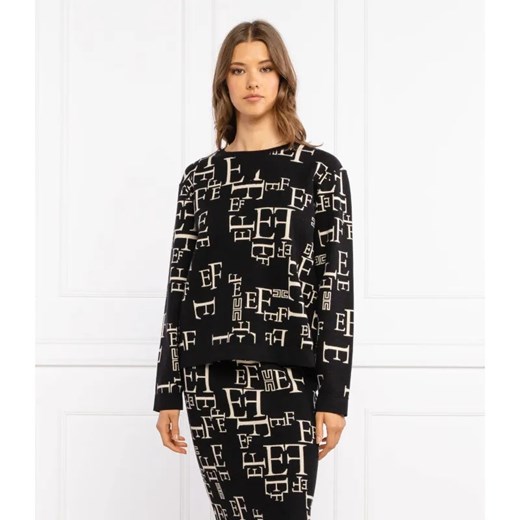 Elisabetta Franchi Sweter | Relaxed fit ze sklepu Gomez Fashion Store w kategorii Swetry damskie - zdjęcie 185072858