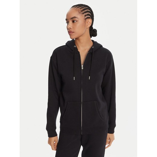 Roxy Bluza Surf Stoked Zipped Brushed ERJFT05022 Czarny Regular Fit ze sklepu MODIVO w kategorii Bluzy damskie - zdjęcie 185073945
