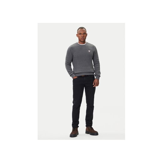 Guess Sweter M4BR30 Z3HM1 Szary Regular Fit Guess S MODIVO