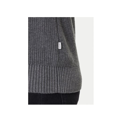Guess Sweter M4BR30 Z3HM1 Szary Regular Fit Guess S MODIVO