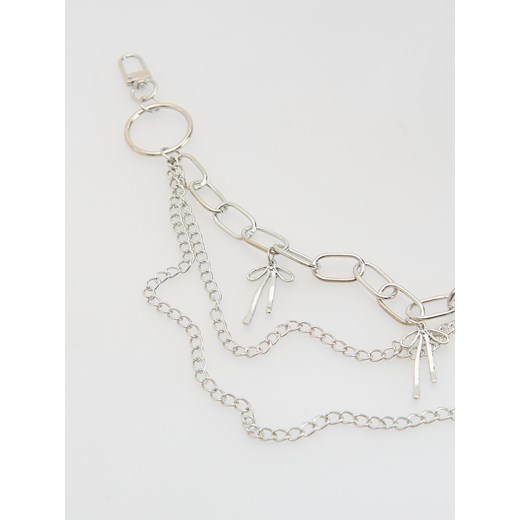 Reserved - Ozdobny łańcuch do spodni - ciemnoszary Reserved ONE SIZE Reserved