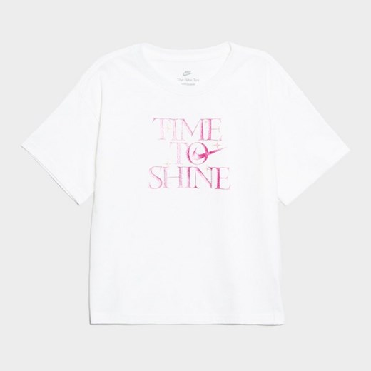 NIKE T-SHIRT G NSW TEE EMPOWER SHINE ze sklepu JD Sports  w kategorii T-shirty chłopięce - zdjęcie 185074817