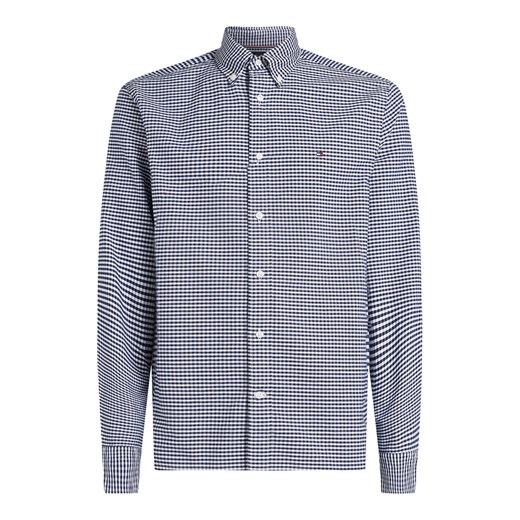 Tommy Hilfiger Koszula męska Mężczyźni Regular Fit Bawełna granatowy w kratkę Tommy Hilfiger M vangraaf