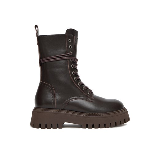 G-Star Raw Trzewiki EO-GEDIZ-8090-25 Brązowy ze sklepu MODIVO w kategorii Botki - zdjęcie 185075237