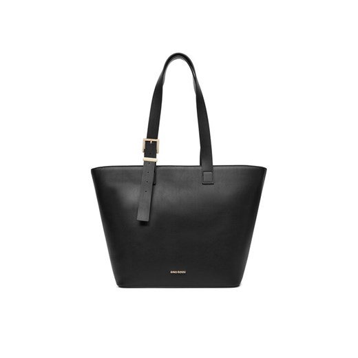 Gino Rossi Torebka C-AYSHA-KQ78 Czarny ze sklepu MODIVO w kategorii Torby Shopper bag - zdjęcie 185075397