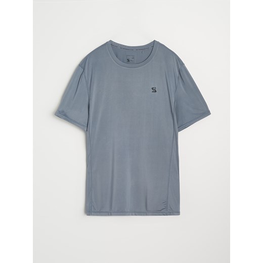 Sinsay - Koszulka z ozdobnym printem - kremowy Sinsay XS Sinsay