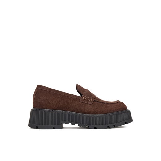 Loafersy G-Star Raw EO-HAYAT-9001-25 Brązowy ze sklepu eobuwie.pl w kategorii Lordsy damskie - zdjęcie 185077277