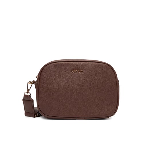 Torebka JENNY C-JEN-L-003-08 Brązowy ze sklepu eobuwie.pl w kategorii Listonoszki - zdjęcie 185077307